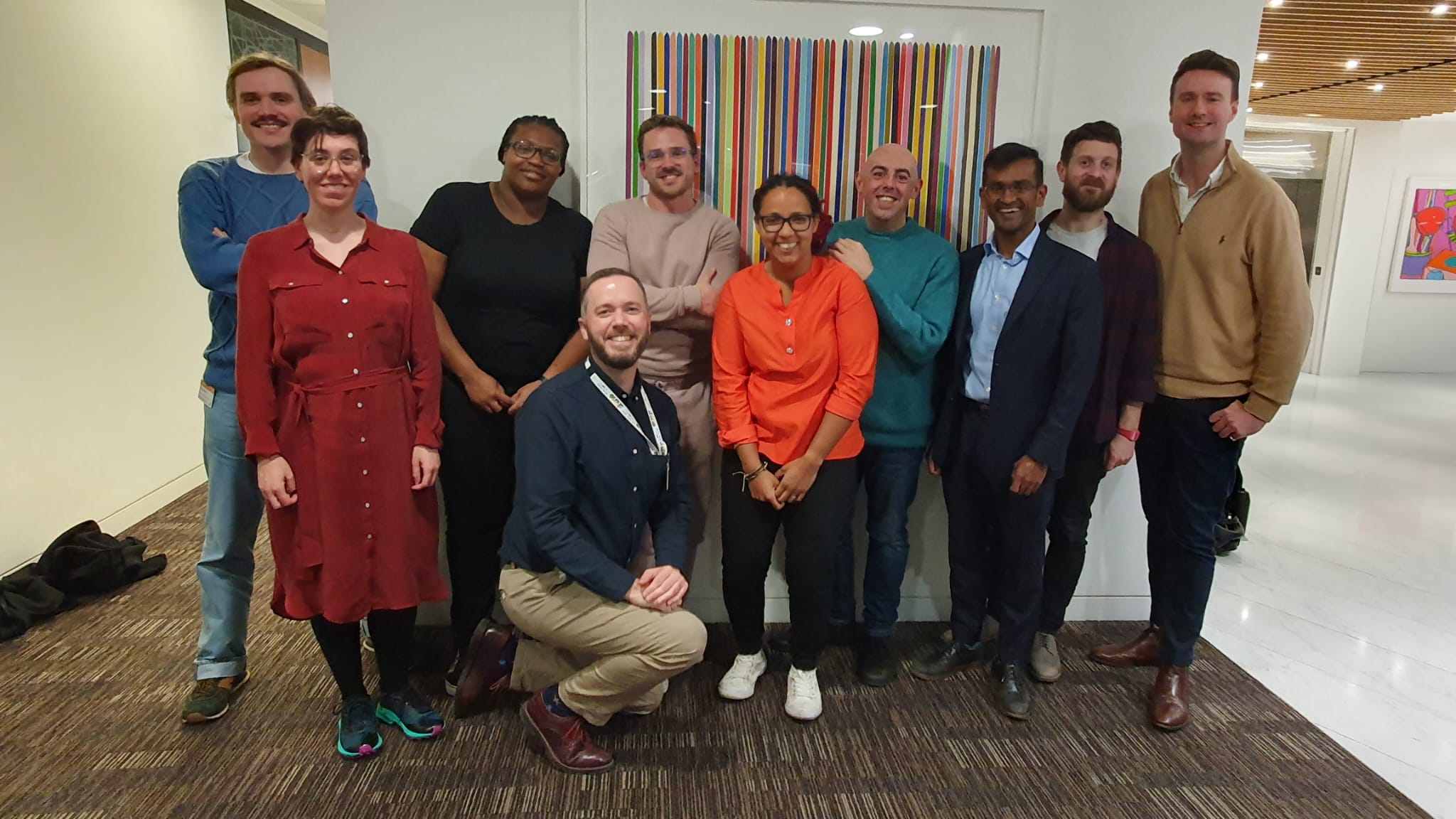 Out for Sport board trustees in a group