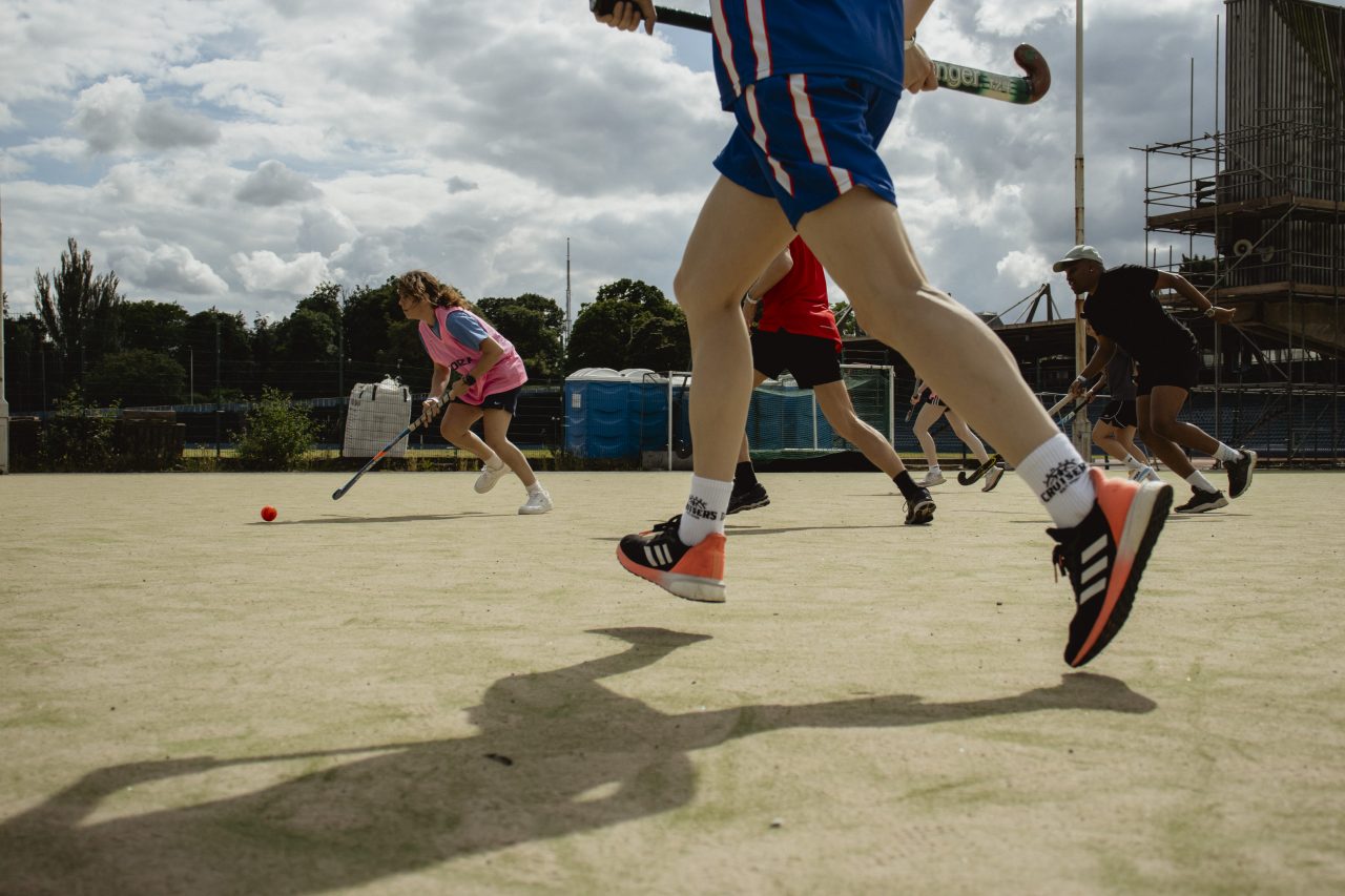 LGBTQ+ sports club members at an Out For Sport event