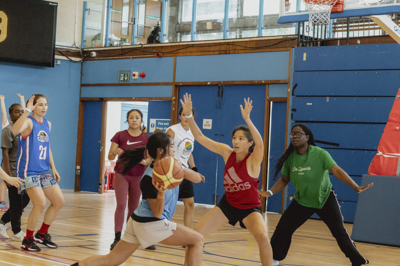 LGBTQ+ sports club London Cruisers at an Out For Sport event