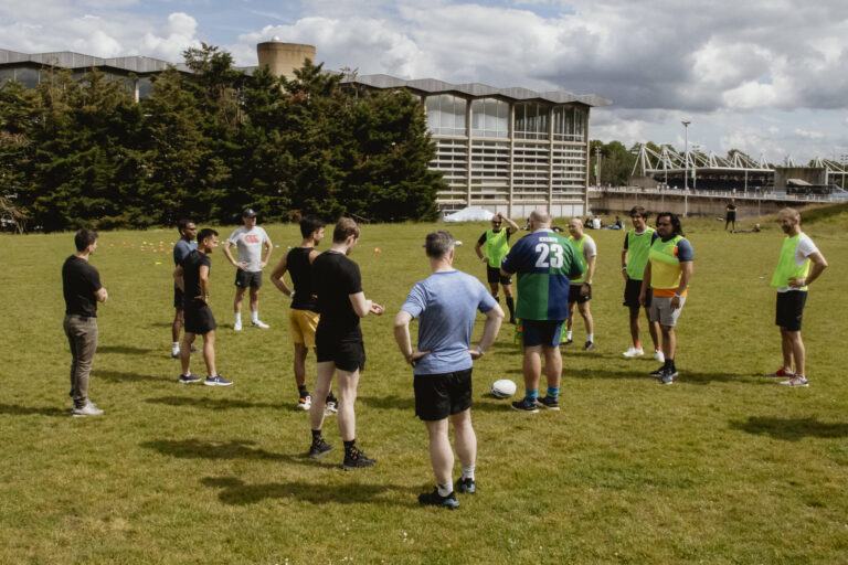 Participants at an Out For Sport event