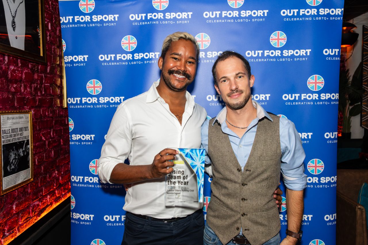 London Otters Novice Squad at the Out For Sport Awards 2026