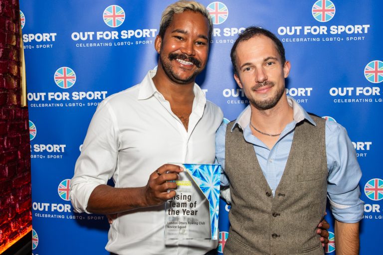 London Otters Novice Squad at the Out For Sport Awards 2026